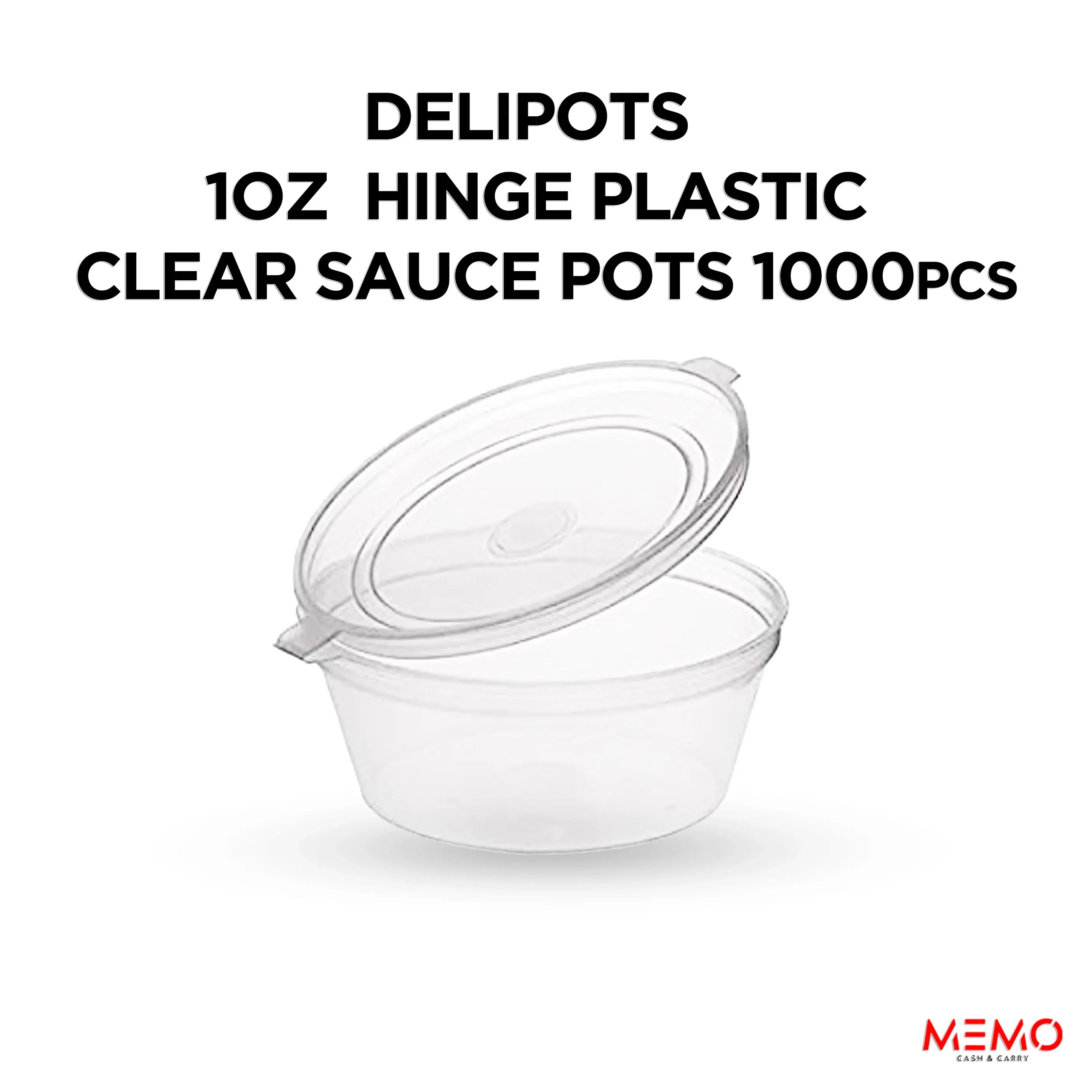 Sauce pots, pack of 1000 — wholesale bulk for UK businesses
