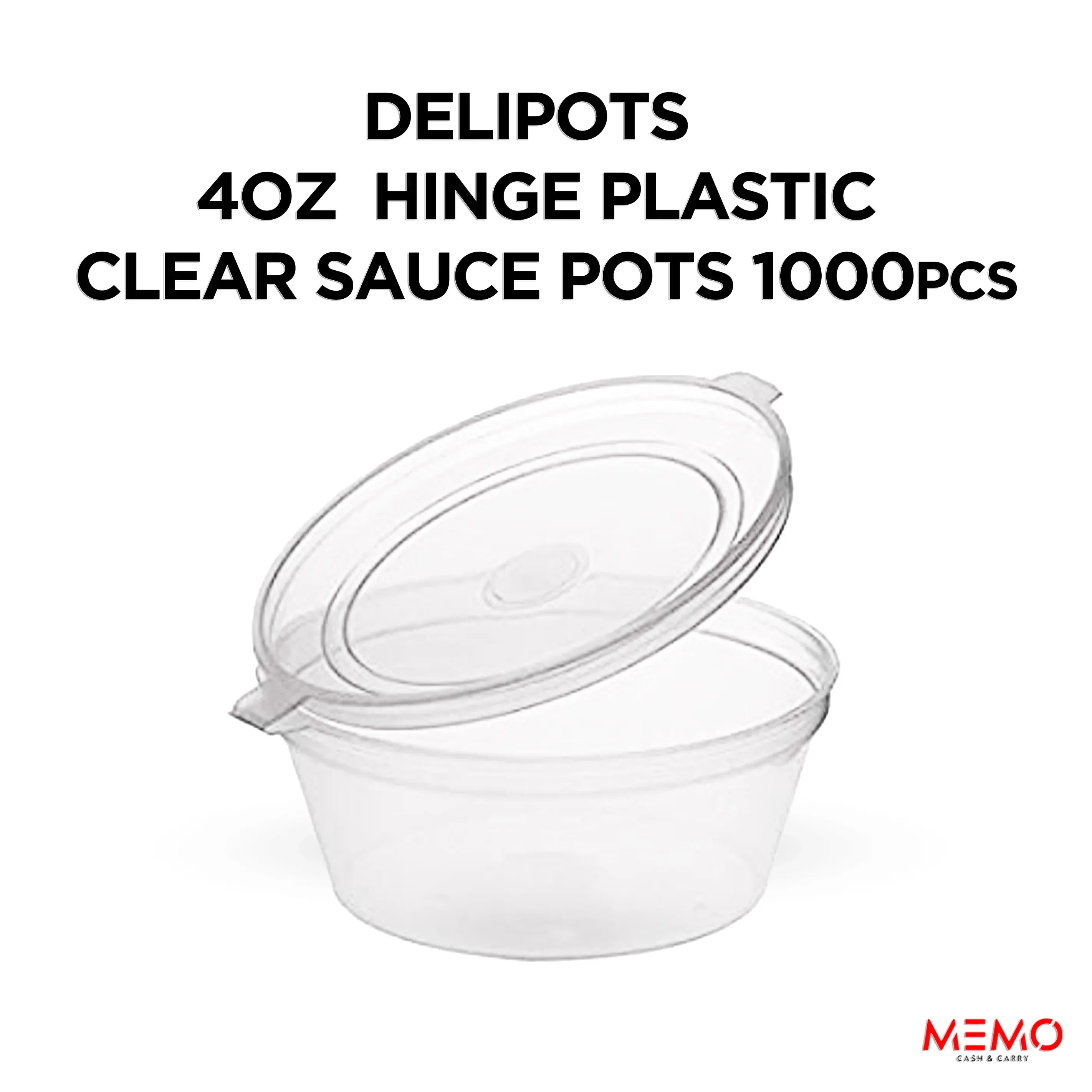 Sauce pots, pack of 1000 — wholesale bulk for UK businesses