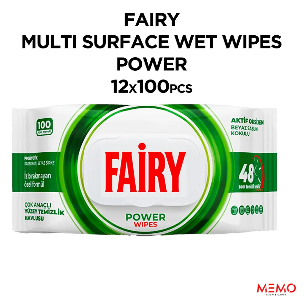 Wet wipes, case of 12 packs (100 per pack) — wholesale bulk for UK businesses