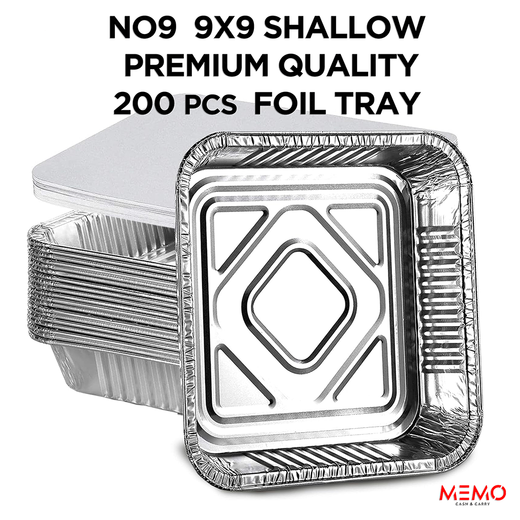 Food containers, case of 9 packs (200 per pack) — wholesale bulk for UK businesses
