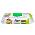 Sleepy Easy Clean Bergamot Oil kitchen wet towels — 12 x 50 case, bergamot scent degreaser, UK wholesale
