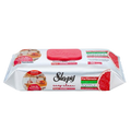 Sleepy Easy Clean Grapefruit Oil kitchen wet towels — 12 x 50 case, sharp citrus degreaser, UK wholesale