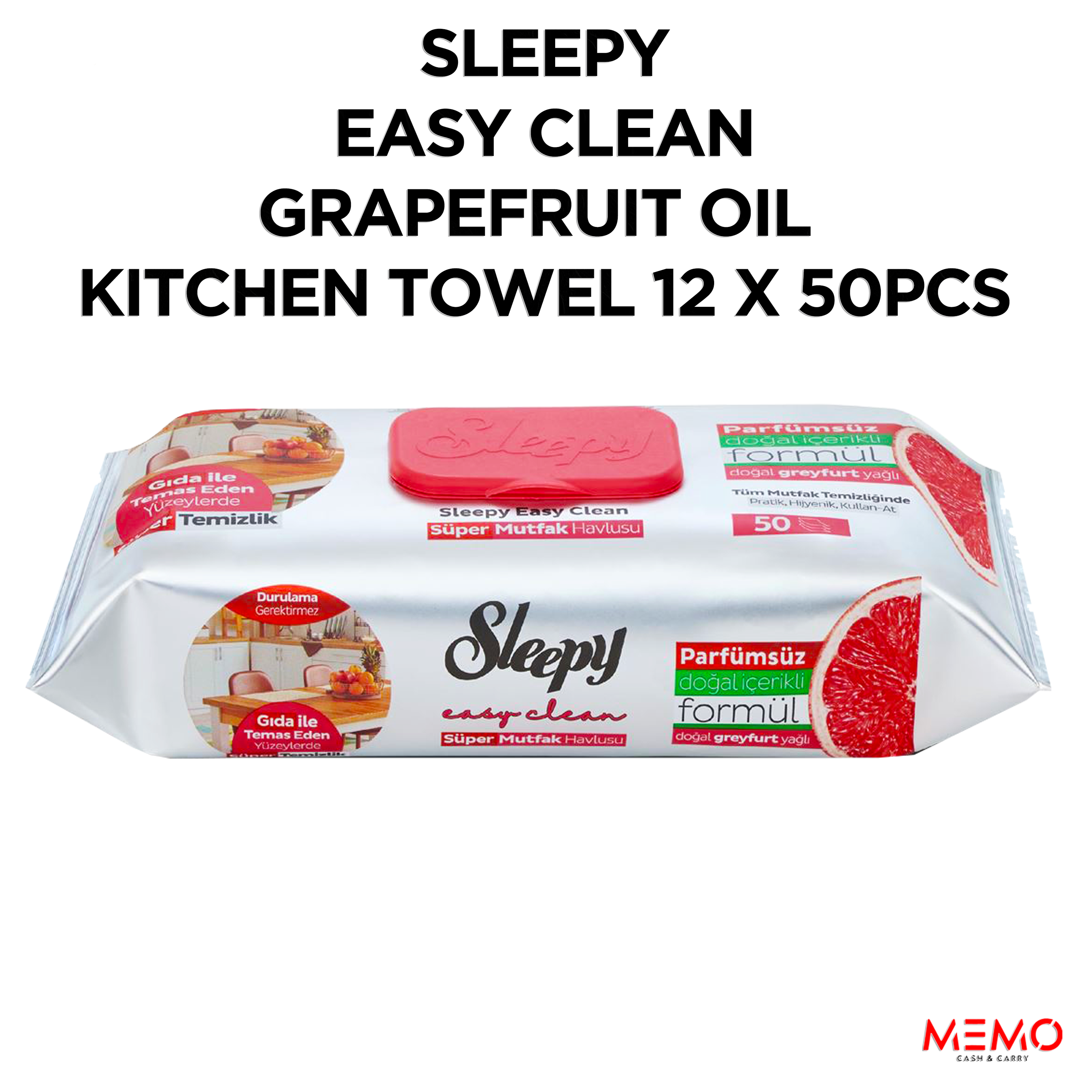 Wet wipes, case of 12 packs (50 per pack) — wholesale bulk for UK businesses