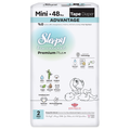 Sleepy Bio Natural Baby Nappies Size 2 Mini — 48 pcs pack, 3-6kg, dermatologically tested, UK wholesale nappies