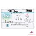 Sleepy Bio Natural Baby Nappies Size 3 Midi — 42 pcs pack, 4-10kg, dermatologically tested, UK wholesale nappies