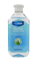 Deep Fresh Micellar Make-Up Cleansing Water — 24 x 200ml case, gentle face cleanser for retail and salons, UK wholesale