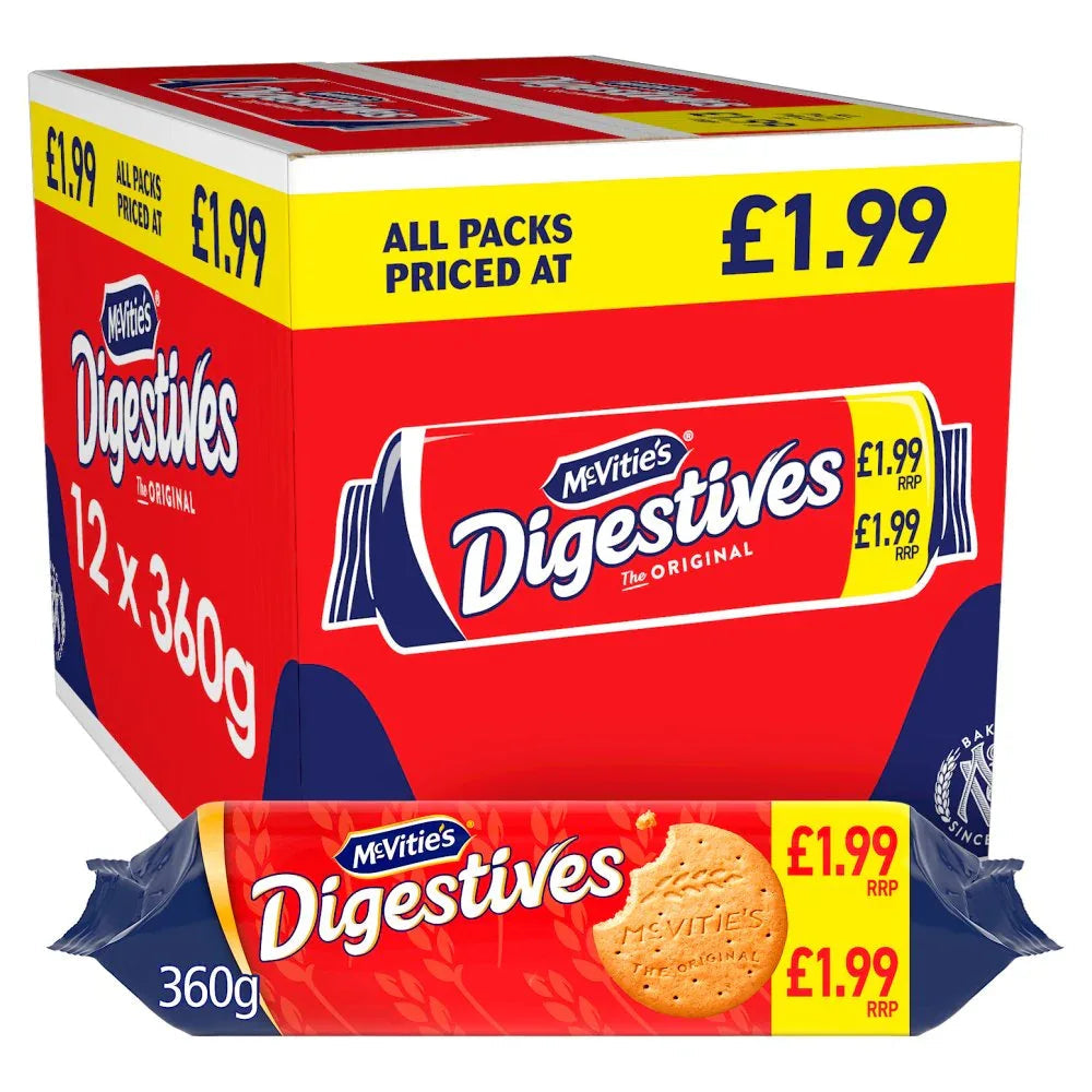 Biscuits, pack of 12 — wholesale bulk for UK businesses