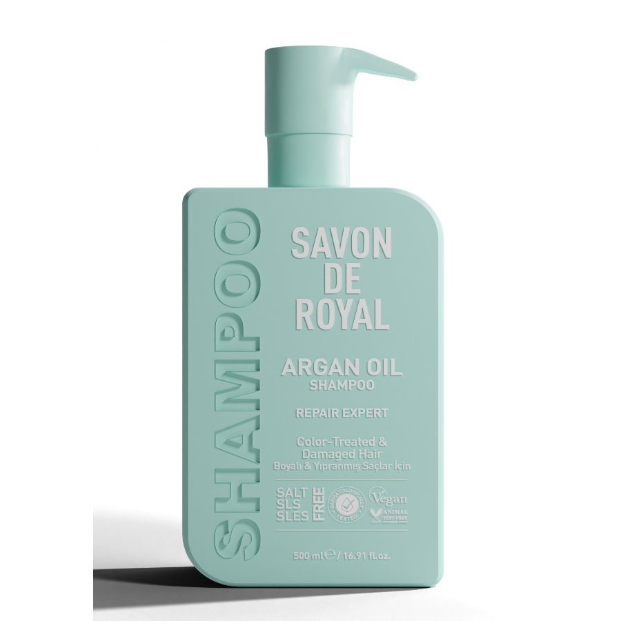 Shampoo in Argan fragrance, case of 12 x 500ml bottles — wholesale bulk for UK businesses