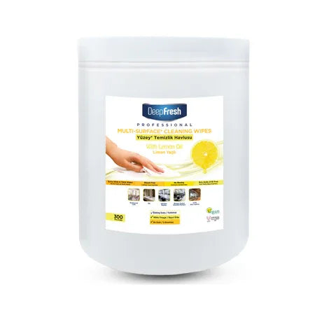 Wet wipes in Lemon fragrance — wholesale bulk supply for UK retail and trade