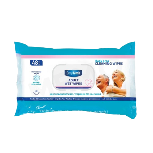 Deep Fresh Adult Cleansing Wet Wipes – 24 Packs x 48 Wipes