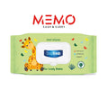 Deep Fresh Giraffe Baby Wipes — 24 x 72 pcs case, fun animal-themed design for retail, gentle wipes, UK wholesale