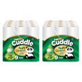 Panda Cuddle 3-Ply Aloe Vera Toilet Rolls — 90 rolls bulk case, aloe-scented soft tissue, UK wholesale