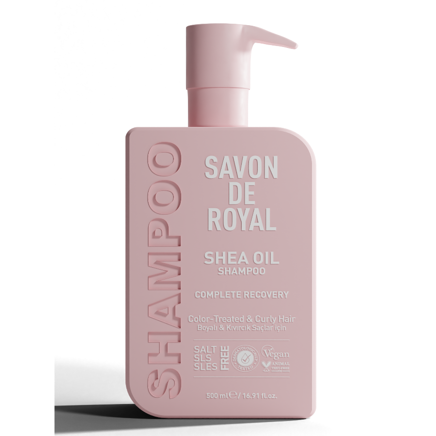 Shampoo in Shea fragrance, case of 12 x 500ml bottles — wholesale bulk for UK businesses