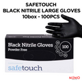 Disposable gloves, case of 10 packs (100 per pack) — wholesale bulk for UK businesses