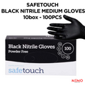 Disposable gloves, case of 10 packs (100 per pack) — wholesale bulk for UK businesses