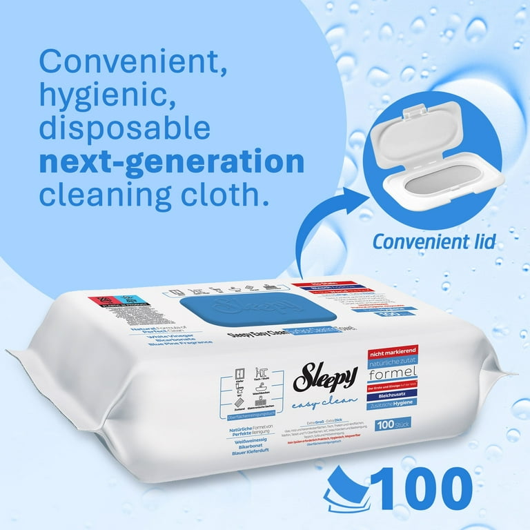 Wet wipes, case of 6 packs (100 per pack) — wholesale bulk for UK businesses