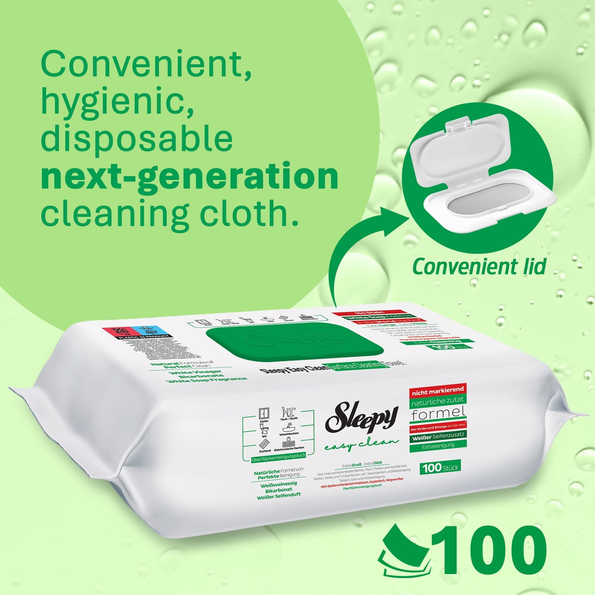 Wet wipes, pack of 6 — wholesale bulk for UK businesses